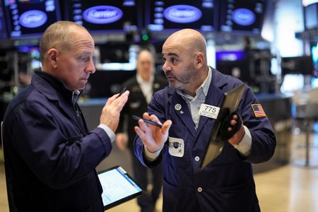 Stocks steady, dollar up; investors brace for CPI