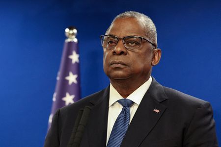 US defense secretary makes first public appearance, virtually, since hospitalization