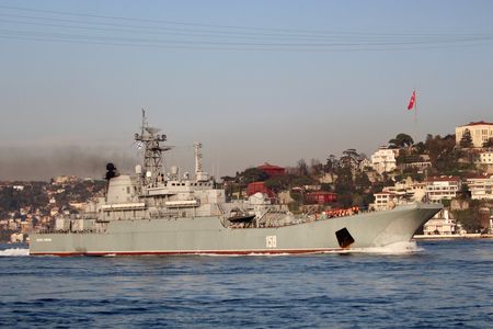 Ukraine says it sank Russian large landing warship in Black Sea
